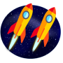 icon Rocket Duo(Rocket Duo: Multitarefa Brain)