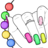 icon Glitter Nails Coloring Game(Jogo de colorir unhas brilhantes) 16