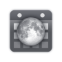 icon Simple Moon Phase Calendar(Calendário Simples da Fase da Lua)