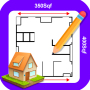icon Draw House Design Floor Plan(Draw House Design | Planta baixa)