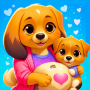 icon newborn babyshower - dog game (newborn babyshower - jogo de cachorro)