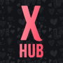 icon XHub(XHub: Bate-papo com vídeo ao vivo e Meet)
