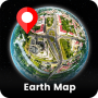 icon Earth map3d world map(Earth Map - 3D World Map)