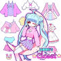 icon Moon's Closet dress up game (Moon's Closet jogo de vestir)