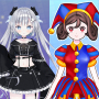 icon Anime Dress up Doll Games(Bonecos Chibi - Anime Dress Up)
