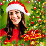 icon Christmas Photo Frame Greeting (Saudação rápida e limpa para moldura de foto de Natal)