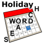 icon Holiday Word Search Puzzles(Enigmas da busca da palavra do feriado)