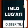 icon Imlo lug(dicionário ortográfico uzbeque)