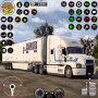 icon Semi Truck Driving Cargo Games