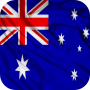 icon Magic Flag: Australian(Bandeira dos papéis de parede australianos)