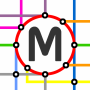 icon Barcelona Metro Rail Map(Mapa do Metrô e Trem de Barcelona)
