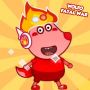 icon Super wolfoo Fatal War(Super Wolfoo Family Game
)