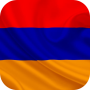 icon Magic Flag: Armenia(Bandeira da Armênia Papéis de parede 3D)