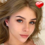 icon Lovely Dating apppleasure online chatting. Quick meeting in your city(Lovely Dating app - prazer em conversar online
)