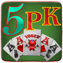 icon Five Silver 5PK(Cinco Prata 5PK (Poker))