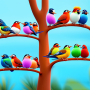 icon Color Bird Sort Puzzle Games (Color Bird Sort Puzzle Games
)