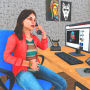 icon Pregnant Mother Office Life 3D (Grávida Mãe Office Life 3D)