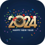 icon Happy New Year(Adesivos de Ano Novo para WhatsApp
)