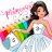 icon Animated Princess Coloring Book by Numbers(Princess Coloring by Numbers) 1.0