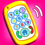 icon Unicorn toy phone for girls (Telefone de brinquedo unicórnio para meninas)