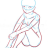 icon Anime Girl Pose Sitting 1.1.0