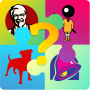 icon Puzzle Games — Logo Quiz Games (Jogos de quebra-cabeça — Jogos de quiz de logotipo)