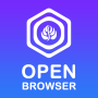 icon Open Browser - TV Web Browser (Navegador aberto - Navegador da Web para TV)