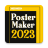 icon Poster Maker(Design do criador de pôsteres 2023) 3