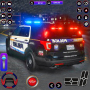 icon Police Car Driver Games 3D(Jogo de Carro de Polícia: Estacionamento)