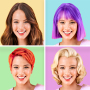 icon HairApp: Hair Styler App, Bald (HairApp: Aplicativo de modelador de cabelo, Bald)
