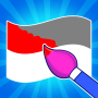 icon Flag Painter: Coloring Game(Flag Painting Jogo de quebra-)