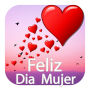 icon Feliz Dia de la Mujer 2025 (Feliz Dia da Mulher 2025)