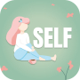 icon SELF: Self Care & Self Love (AUTO: Autocuidado e amor próprio)