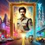 icon Men Police Suit Photo Editor (Porta-retratos com terno policial masculino)
