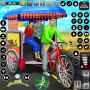 icon Auto Rickshaw Driving(Jogos de condução de riquixá de bicicleta)
