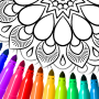 icon Mandala Coloring Pages(Mandala para colorir)