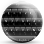 icon Keyboard Theme Dusk BlkWhite(Teclado Tema Crepúsculo Preto Branco)