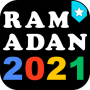 icon Ramadan 2021(Ramadan 2021 - tempos de oração, Qibla, Quran, Adkar
)