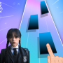 icon Wednesday Addams piano tiles (Quarta-feira Addams piano tiles)