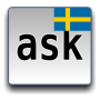 icon Swedish for AnySoftKeyboard(Pacote de Idiomas Sueco)