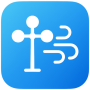 icon Wind Compass: Speed, Beaufort (Wind Bússola: Velocidade, Beaufort)