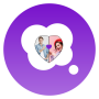 icon Hum Chat - Random Call & Chat (Hum Chat - Chamada aleatória e chat)