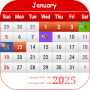 icon Japan Calendar 2025 ()