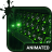 icon Green Light Animated Keyboard + Live Wallpaper(papel de parede de teclado de luz verde de parede) 2.26