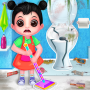 icon Home Clean Up Girl Game (Home Clean Up Jogo de Meninas)