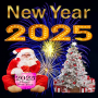 icon Happy New Year Stickers 2025 ()
