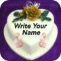 icon Name On Birthday Cake (Nome no bolo de aniversário)