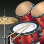 icon Simple Drums Rock - Drum Set (Bateria simples Rock - Conjunto de bateria)