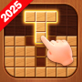 icon Block Guru - Wood 3D Cube (Block Guru - Cubo 3D de madeira)
