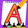 icon ABC tracing games for kids(Jogos de rastreamento ABC para crianças)